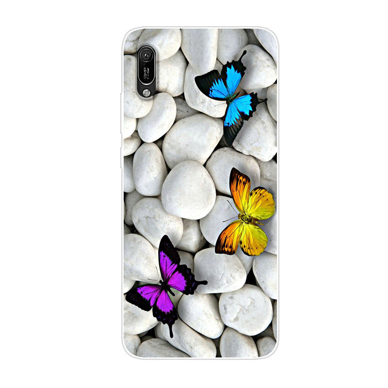 Mobile phone case cute cartoon painted anti-fall