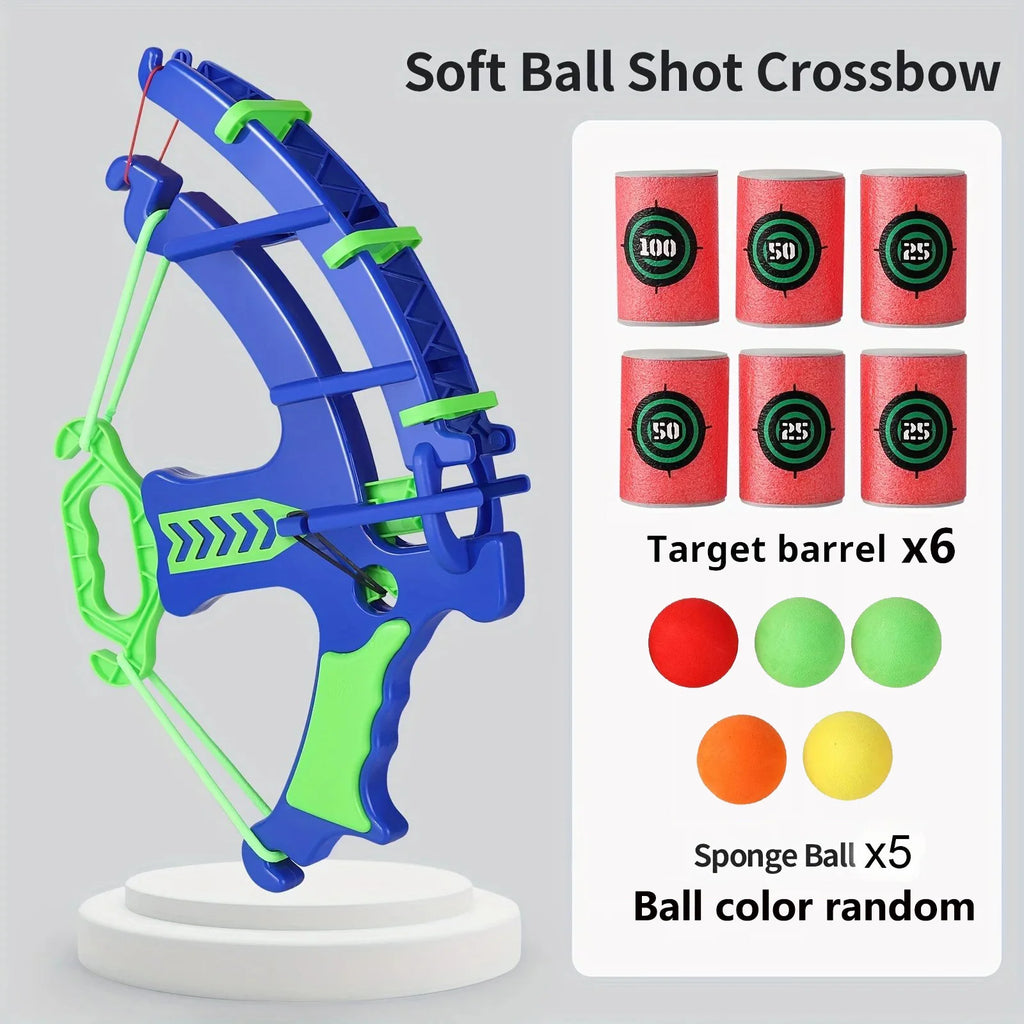 Soft Bullet Target Practice Toy for Children, Educational Shooting Practice Toys with Soft Bullets - EL CHEG