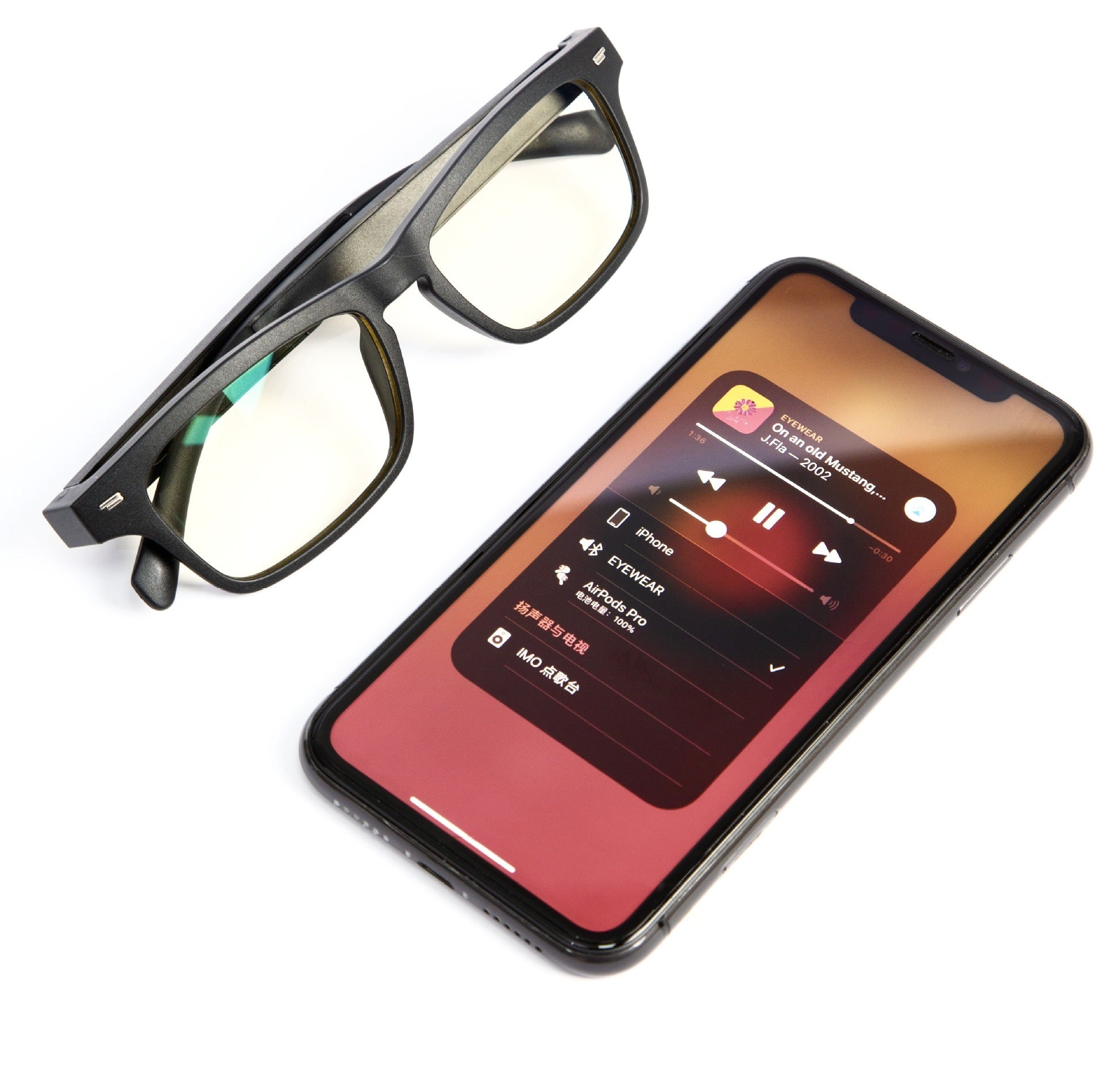 Smart Sunglasses Headphones Black Technology Can Call