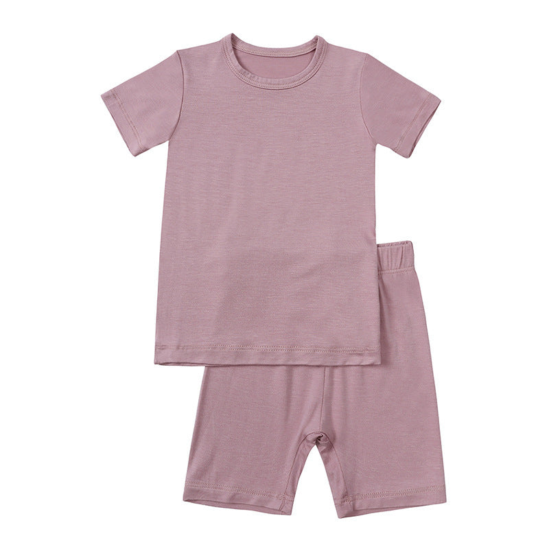 New Summer Bamboo Fiber Children Suit
