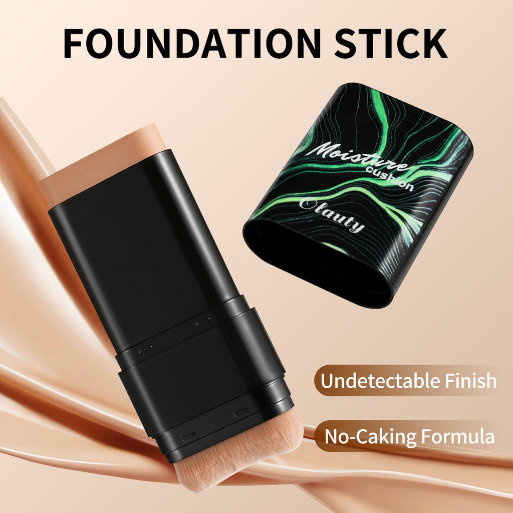 Concealer Waterproof Double-ended Makeup Brush 2-in-1 Stick Foundation - EL CHEG