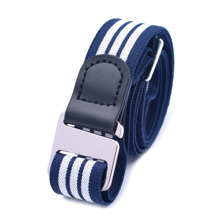 Unisex pants with adjustable belt