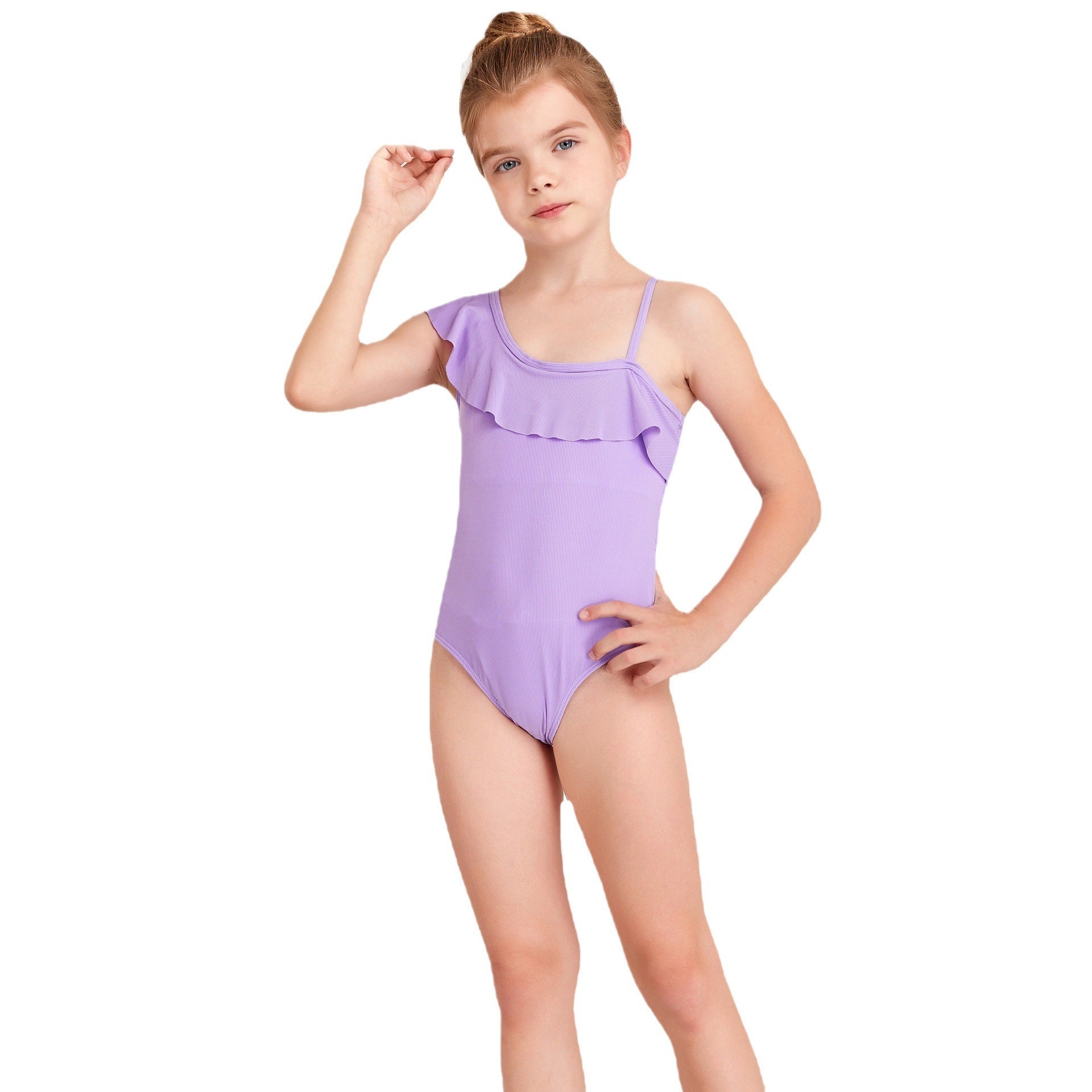 Children's Women's Ruffled One Piece Swimsuit