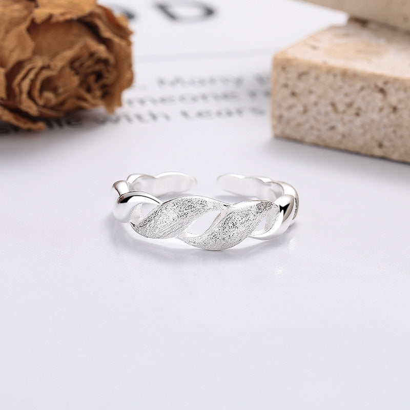 S925 Sterling Silver Personality Trend Net Red Wind