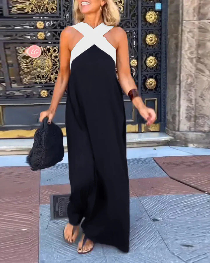 Women's Cross Beauty Back Dress