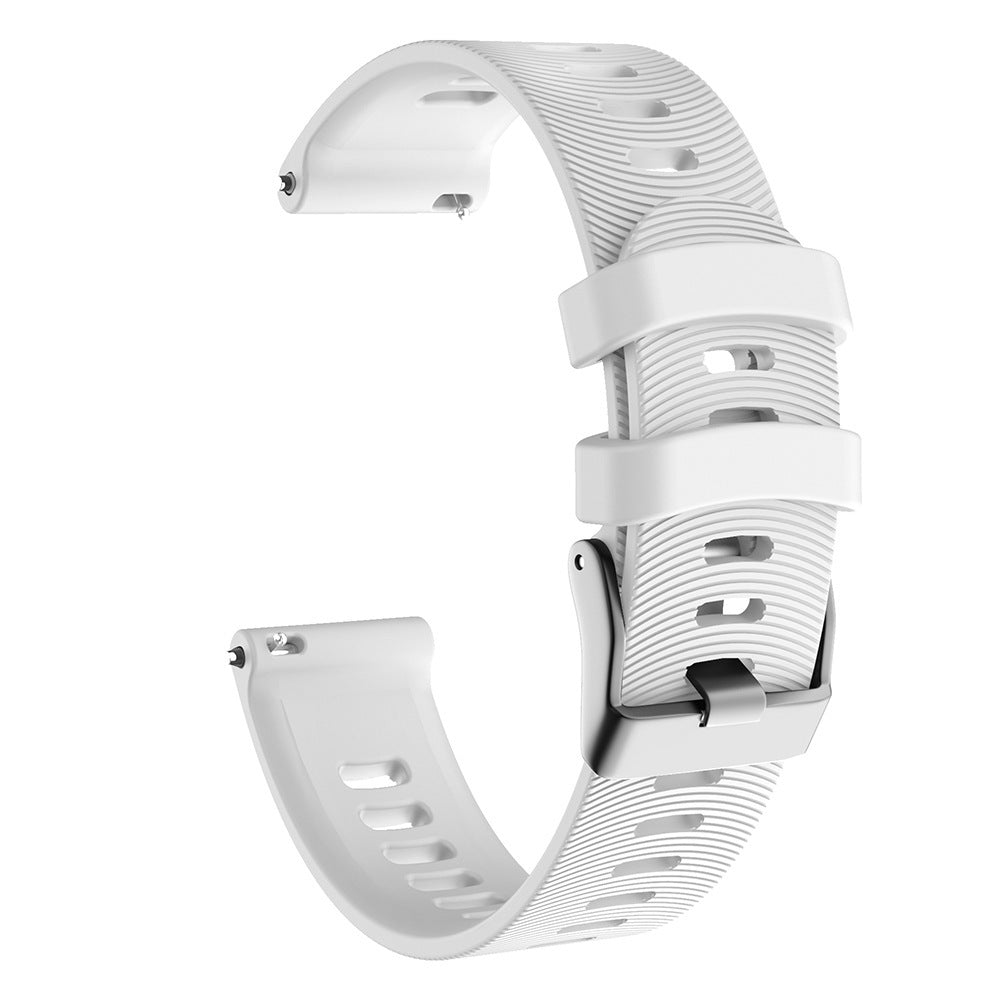 Universal Water Pattern Two-color Horizontal Pattern Silicone Buckle Strap