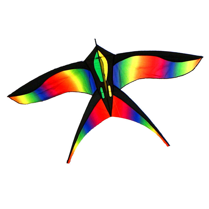 Creative Home Gradient Rainbow Swallow Kite.