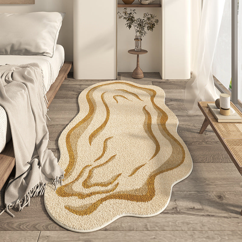 Cashmere-like Bedside Blanket Non-slip Carpet For Living Room - EL CHEG