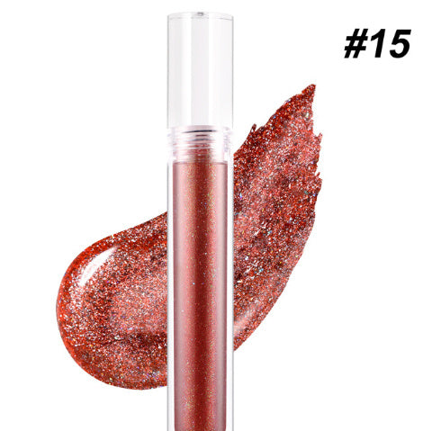 15 Color Laser Lip Lacquer Waterproof And Moisturizing Moisturizing Chameleon Lip Gloss Lipstick - EL CHEG