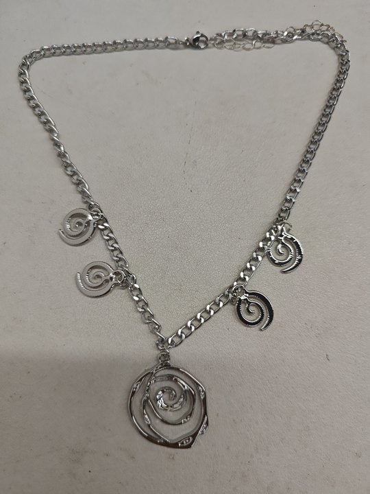 Spiral Donut Bracelet Earrings Necklace Personalized Minority Elegant High Sense Necklace Female