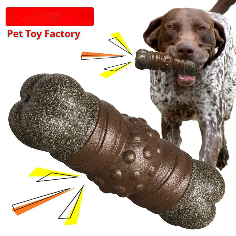 Sounding Bone Dog Toothbrush Molar Rod Toy