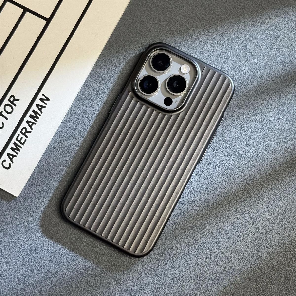 Semi-transparent Frosted Corrugated Phone Case