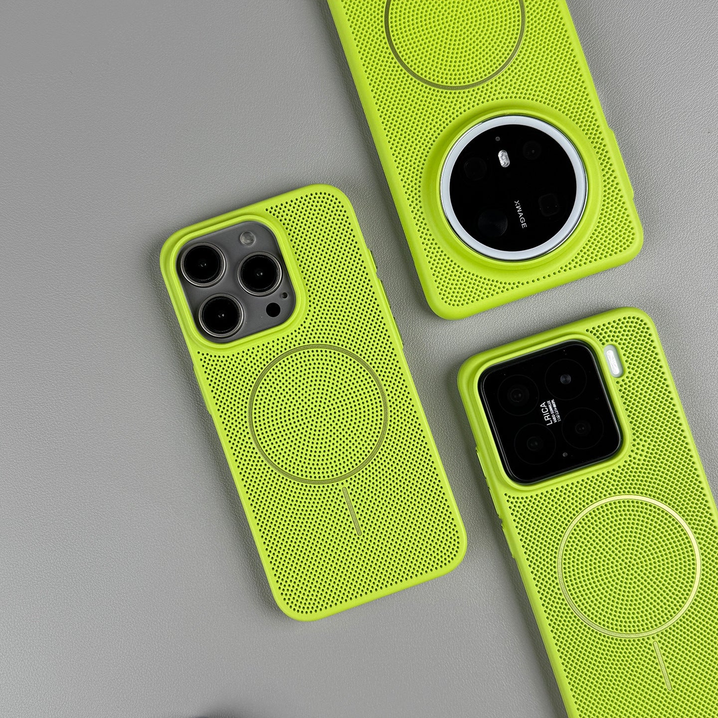Breathable And Heat Dissipating Thin Ring Magnetic Phone Case