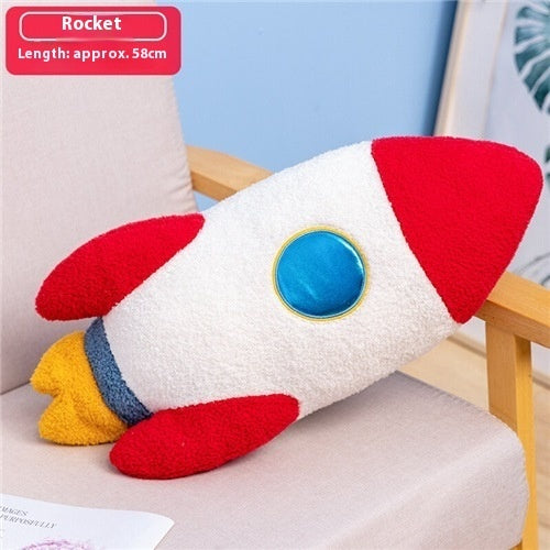 Cute Outer Space Astronauts Pillow Plush Toy.