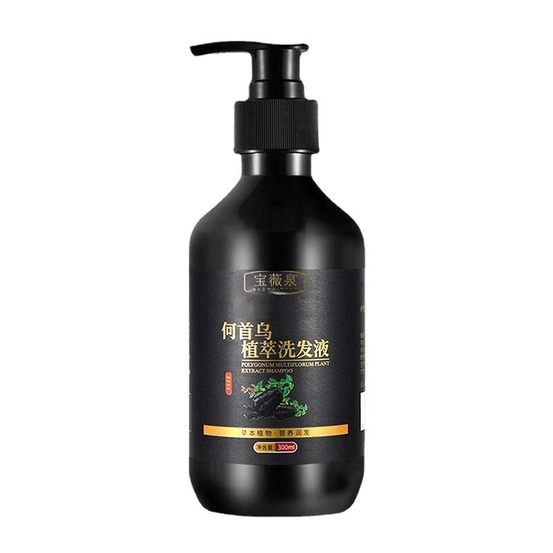Plant Herbal Polygonum Multiflorum Shampoo Oil Control Anti-dandruf And Relieve Itching