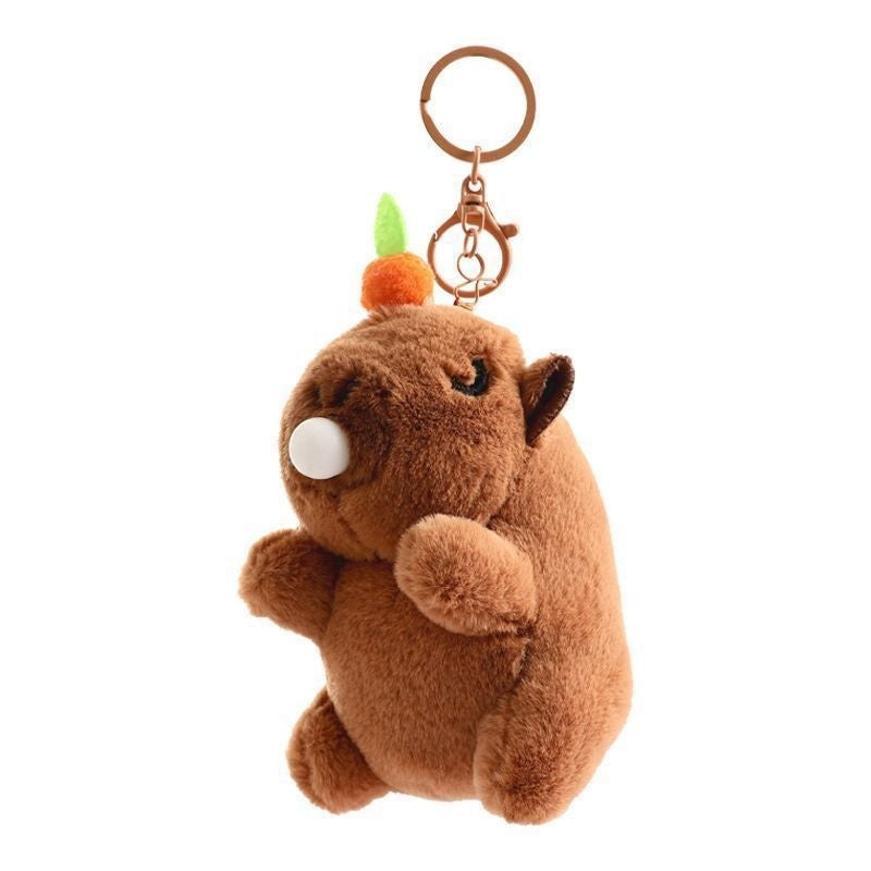 Pendant Cartoon Couple Car Key Ring Cute Doll.
