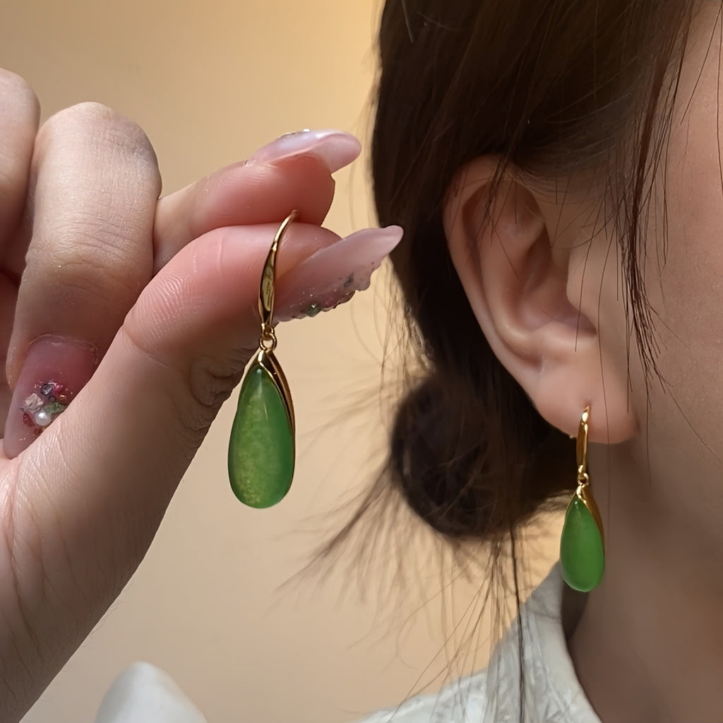 Retro Ear Banquet Simple High-grade Chinese Earrings