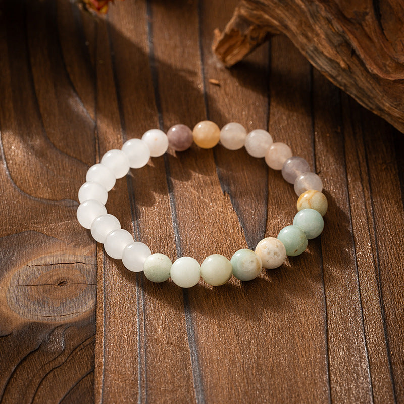 Vintage Tassel Bohemian Style Natural Stone Beaded Long Sweater Chain