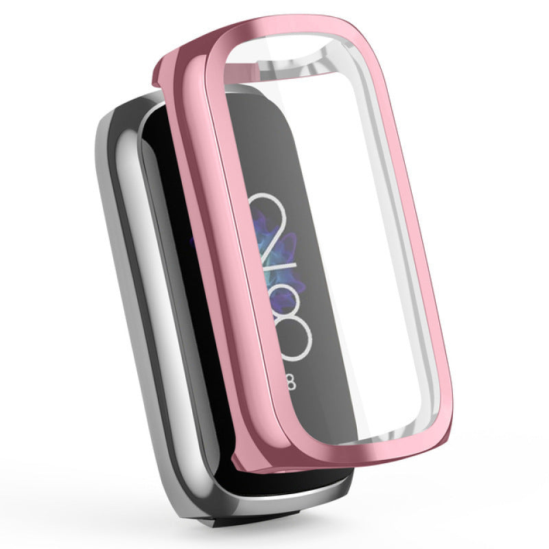 Watch Case TPU Electroplating All-inclusive Soft Rubber Screen Protection
