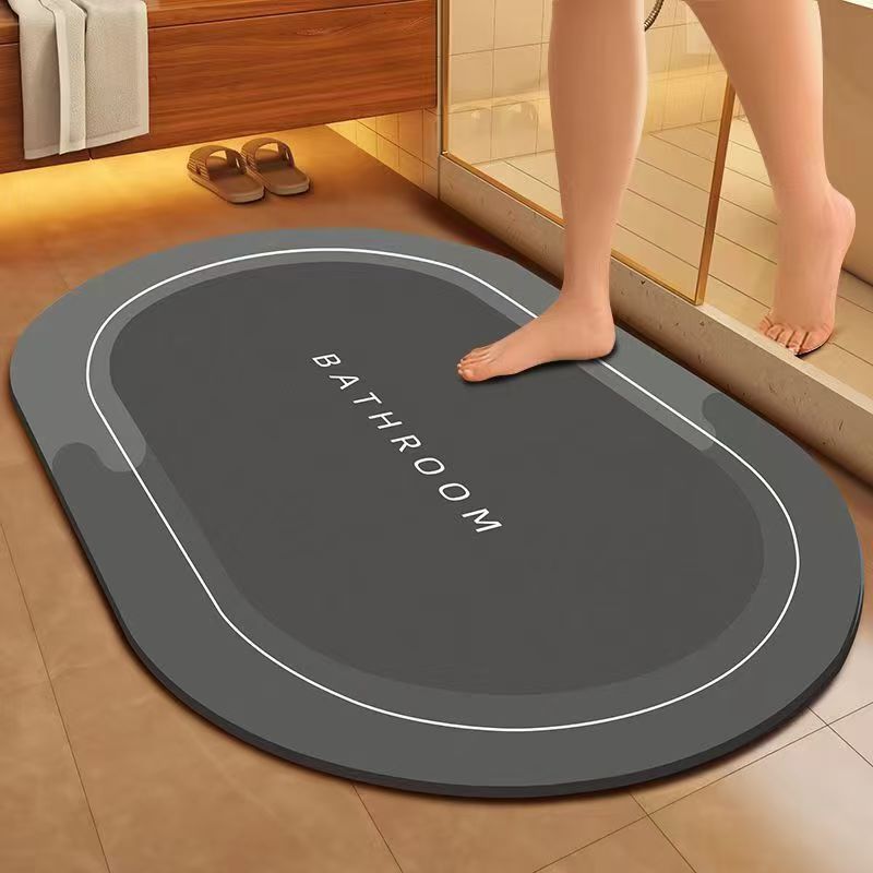 Diatom Ooze Floor Mat Bathroom Non-slip Mat - EL CHEG