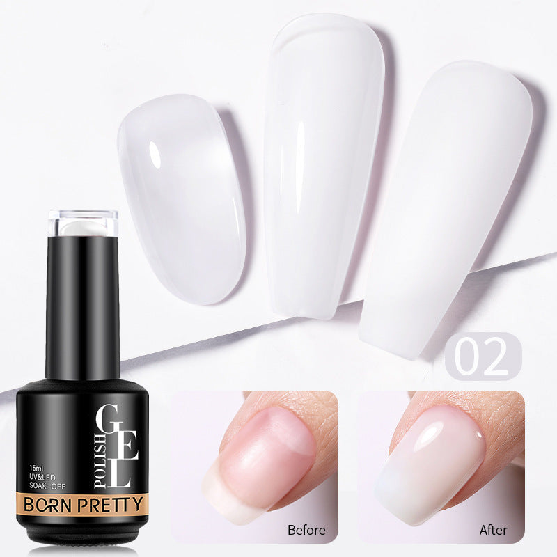 Nail Color Powder Transparent Function Phototherapy Plastic - EL CHEG