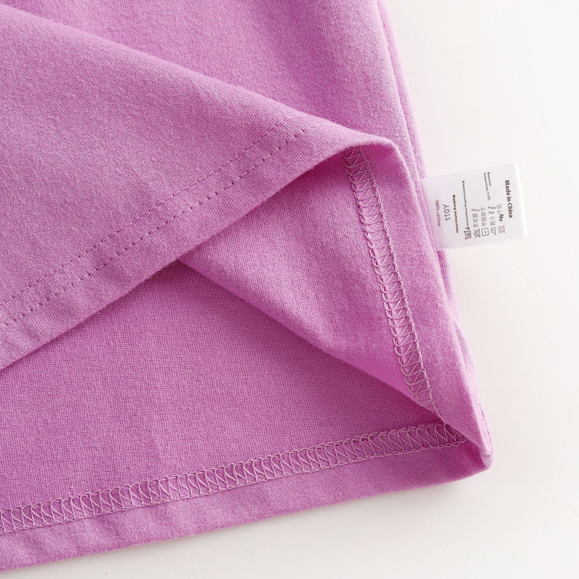 Western Style Class A Pure Cotton Summer New Girls' Short Sleeve