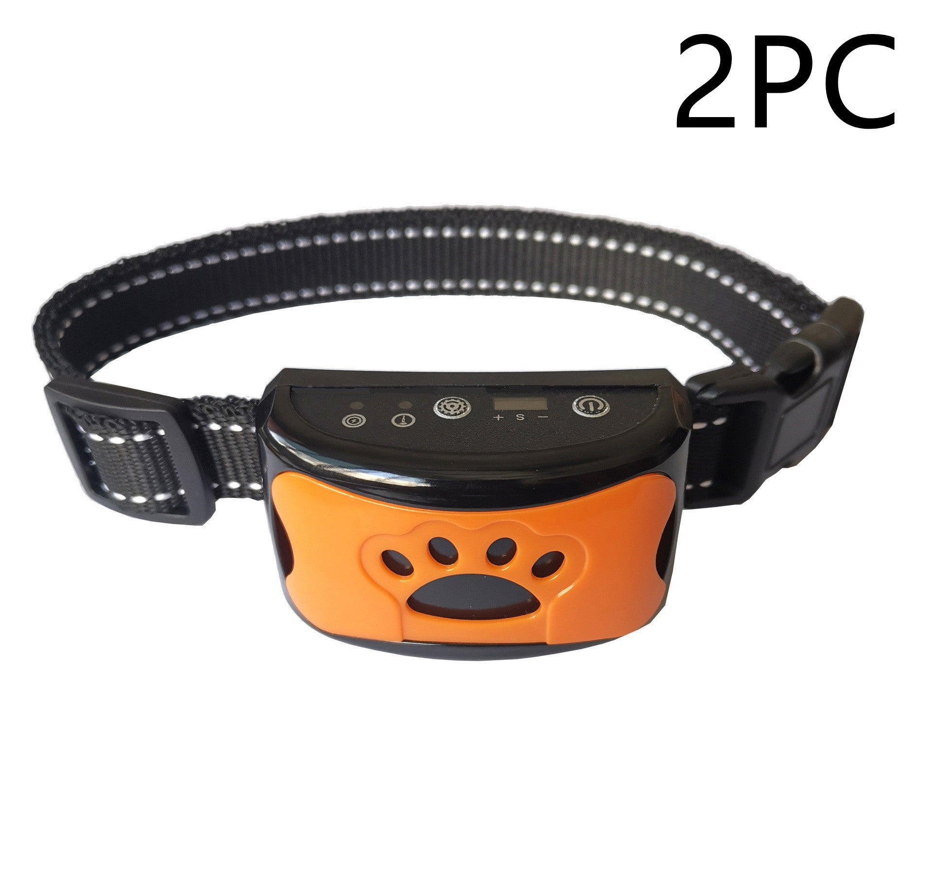 Dog Training Collar Waterproof Electric Pet Remote Control Rechargeable Dogs Trainer Bark Arrester With Shock Vibration Sound - EL CHEG