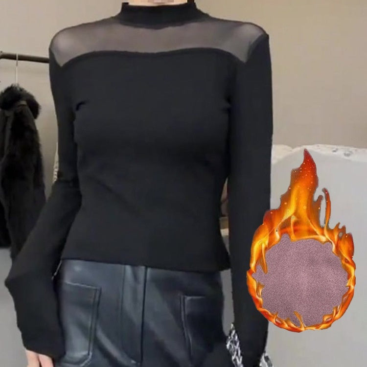 Women's Clothing Turtle Neck Thermal Underwear