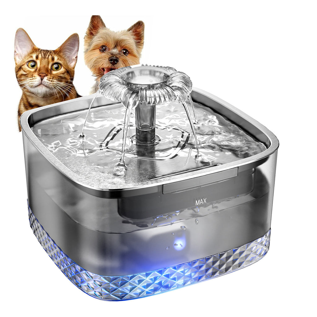 Stainless Steel Cat Automatic Water Feeder