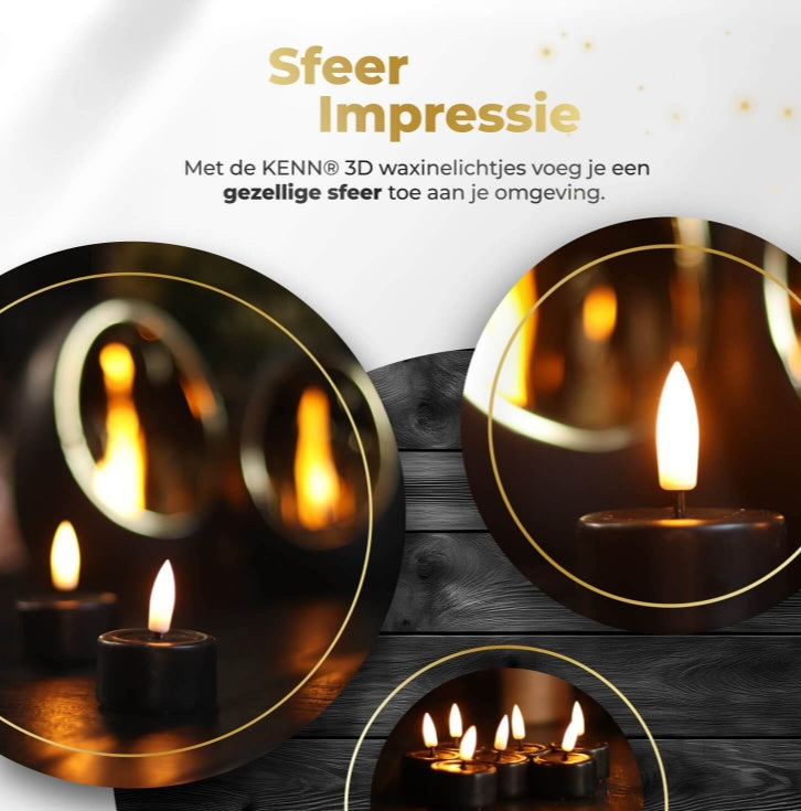 S10 LED Tealight Candles