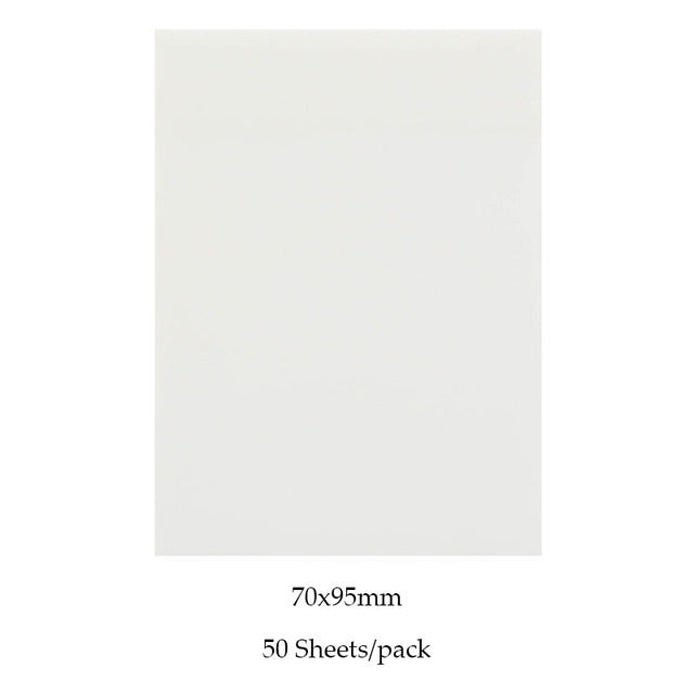 Transparent Sticky Note Pads Waterproof Self-Adhesive Mem