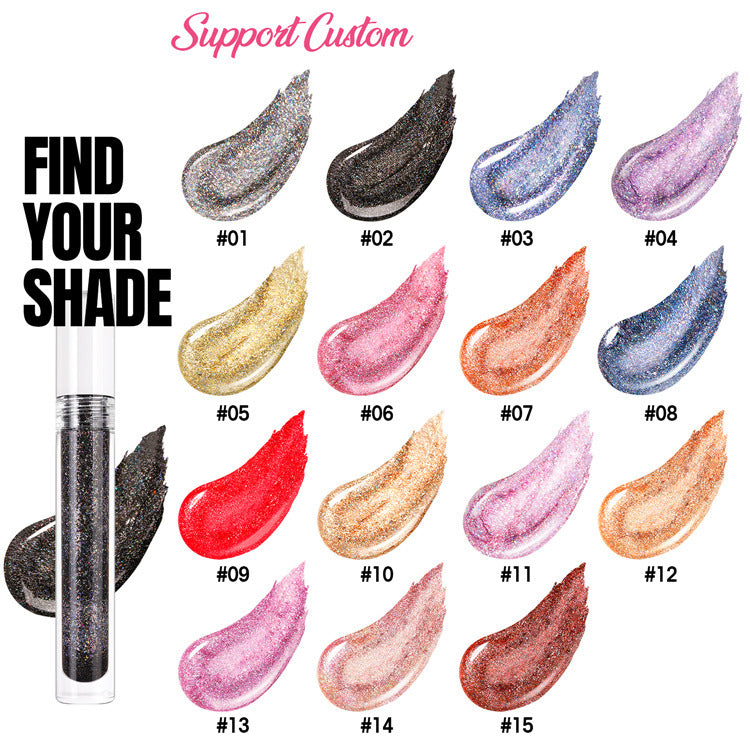 15 Color Laser Lip Lacquer Waterproof And Moisturizing Moisturizing Chameleon Lip Gloss Lipstick - EL CHEG