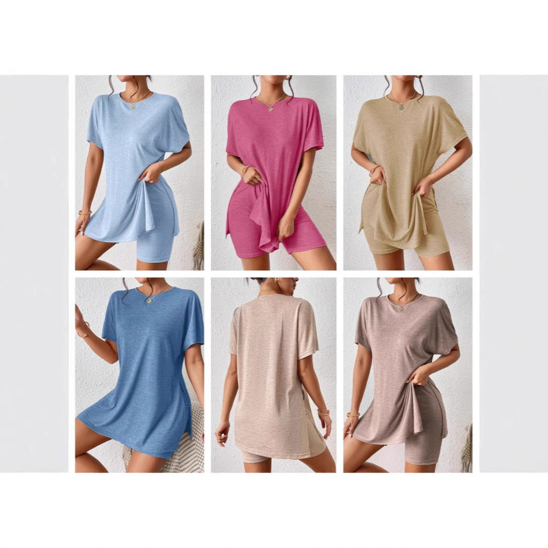 Summer Casual Women's Comfortable Two-piece Suit