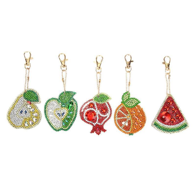 Diamond drawing key chain