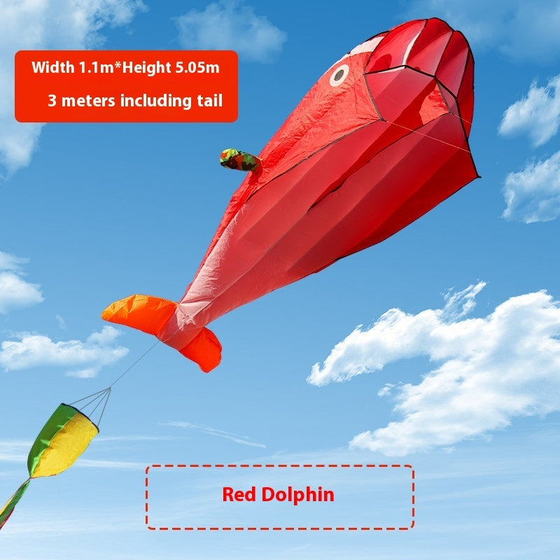 Power Kites Dolphin Whale Kite.
