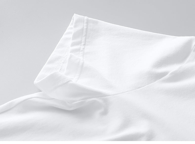 Men And Women Couple Solid Color Printing Short Sleeve