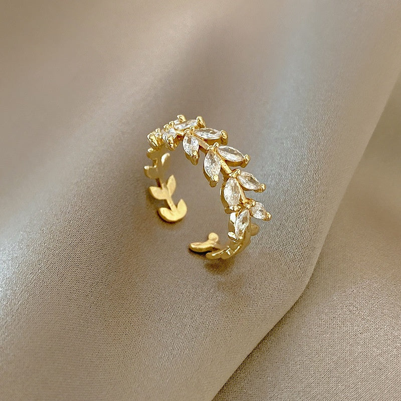 European And American Ins Style Open Ring Female Advanced