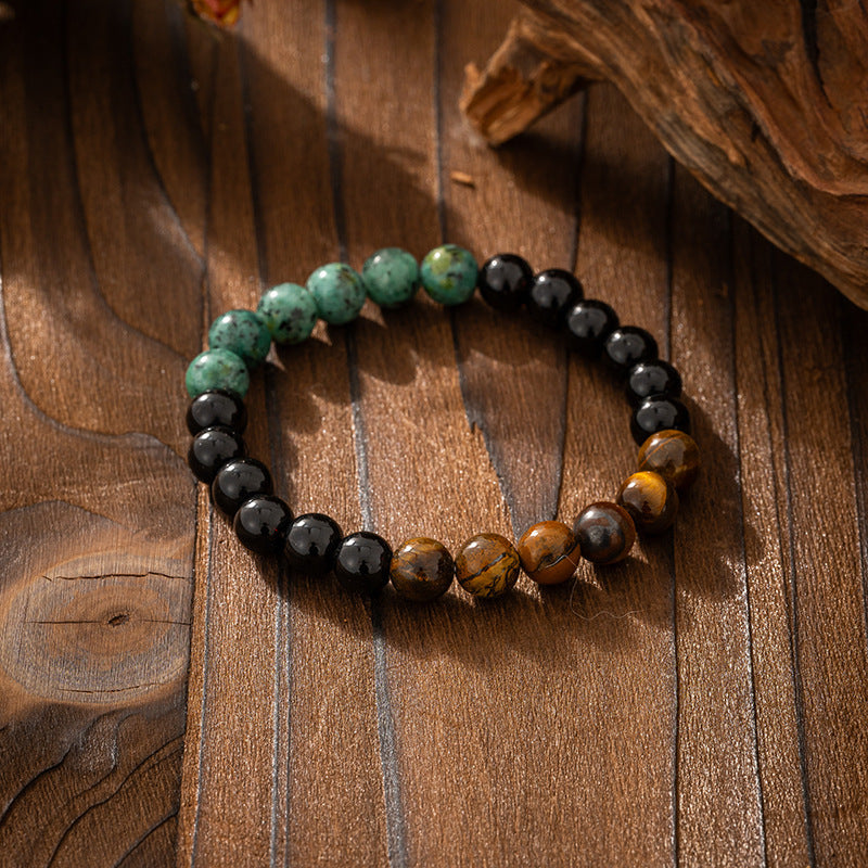 Vintage Tassel Bohemian Style Natural Stone Beaded Long Sweater Chain