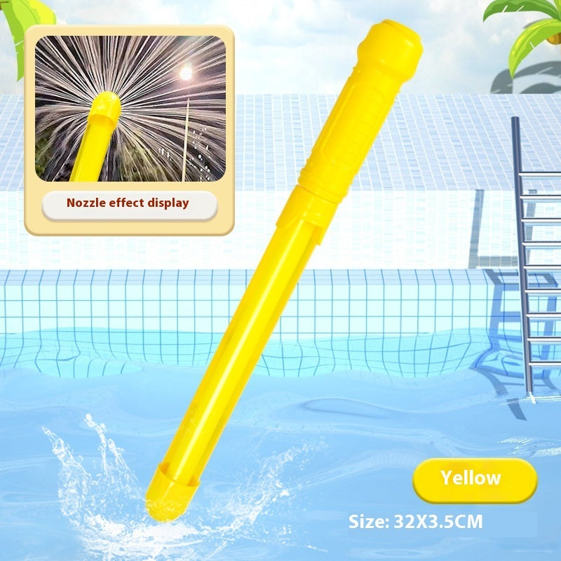 Children's Fireworks Gun Porous Outlet Large Capacity Pull-out Water Monitor.