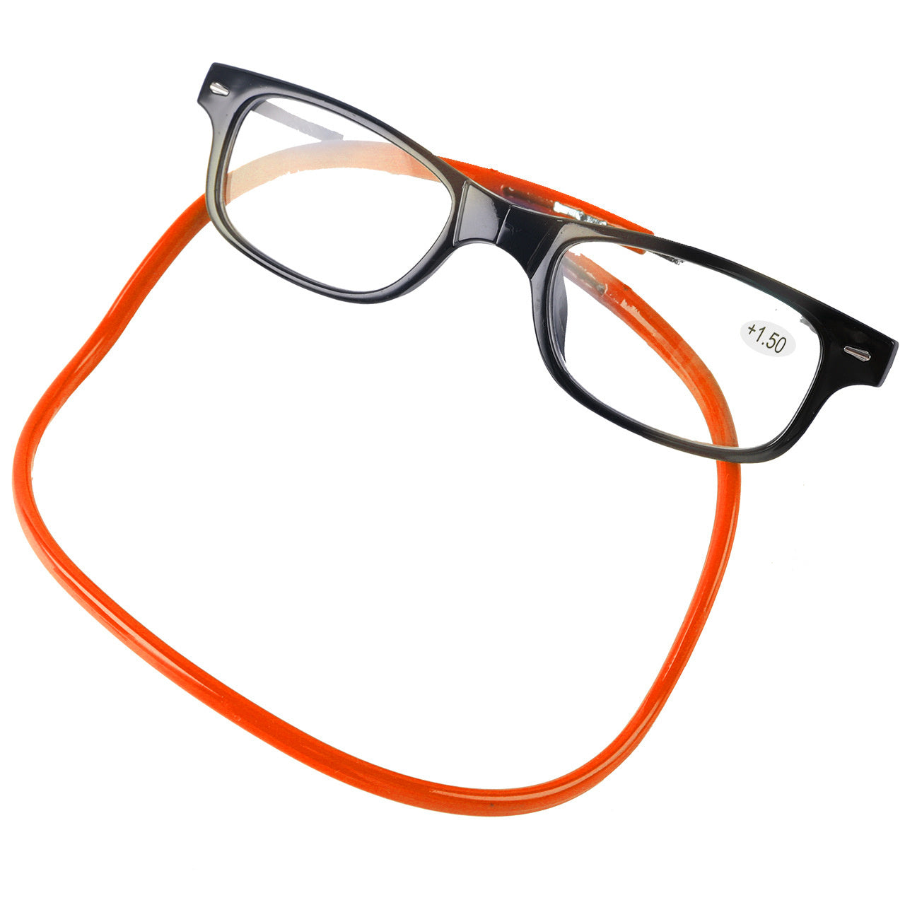 Anti-lost Silicone Magnet Hanging Neck Foldable Presbyopic Glasses