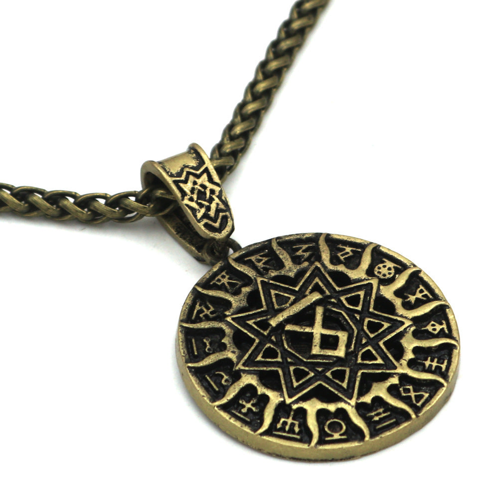 Lunavin ODing Logo Necklace Nordic Myth Lunavin Pendant European And American Popular Ornament