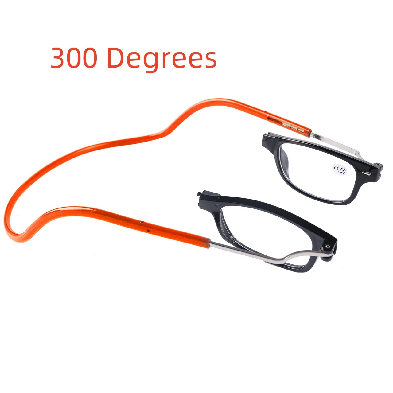 Anti-lost Silicone Magnet Hanging Neck Foldable Presbyopic Glasses