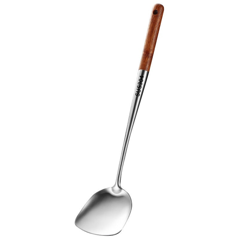 Extended Handle Rosewood 304 Stainless Steel Kitchenware