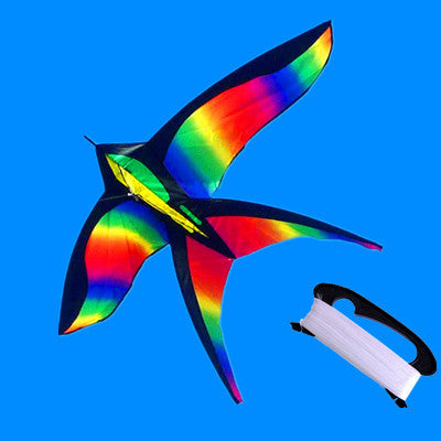 Creative Home Gradient Rainbow Swallow Kite.