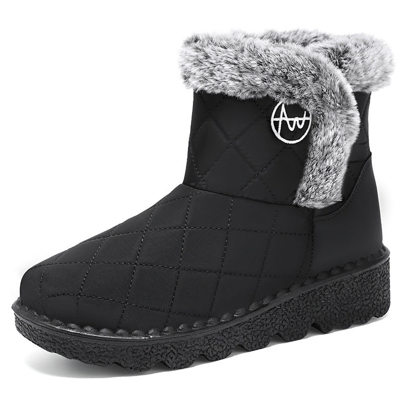 Women's High-top Soft Bottom Outdoor Snow Boots