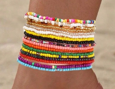 Women's Bohemian Fashion Bracelet Glass Handmade