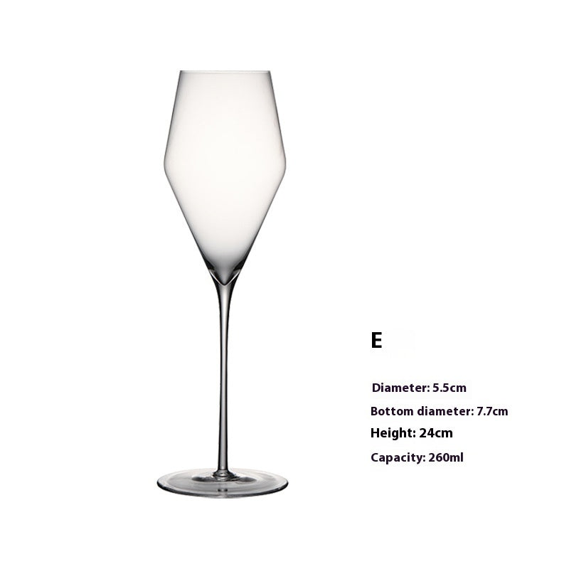 Fashion Personality Think Ultra-thin Crystal Glass Goblet - EL CHEG
