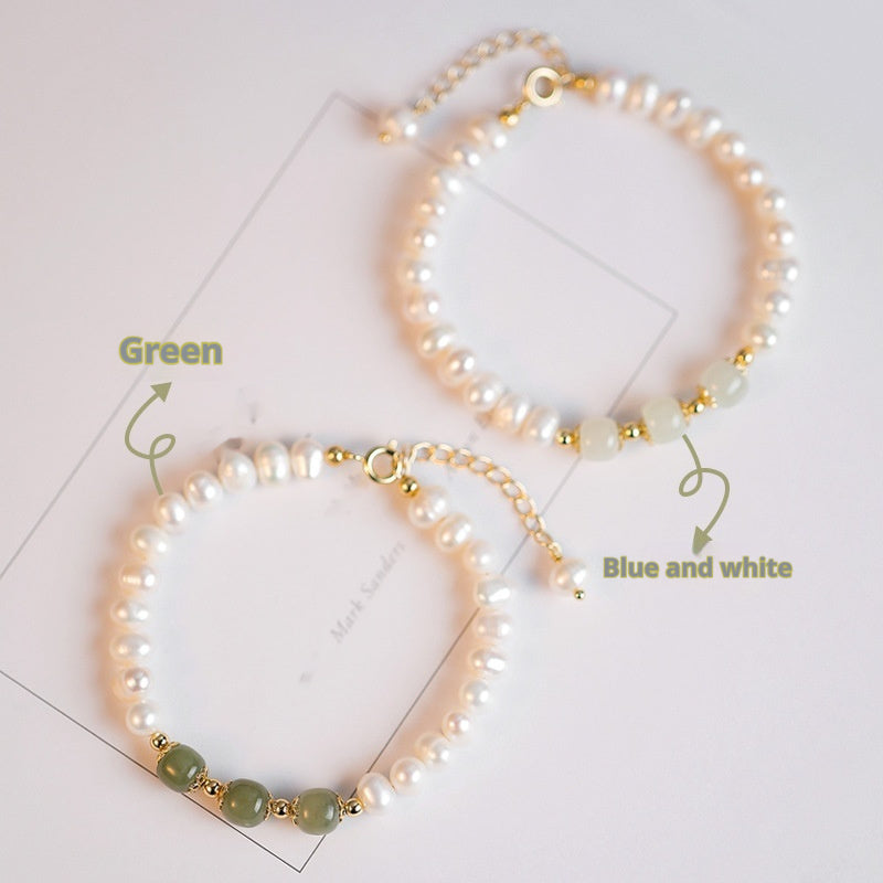 Natural Freshwater Pearl Bracelet Special-interest Design