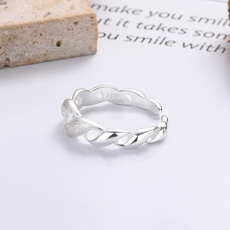 S925 Sterling Silver Personality Trend Net Red Wind