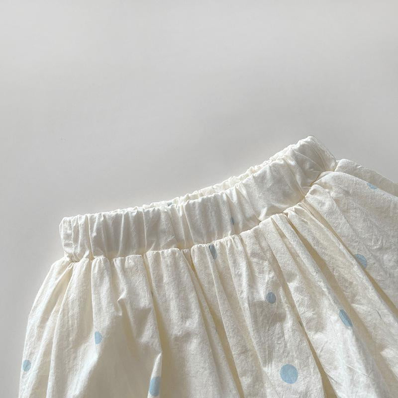 Polka Dot Set Thin Super Cute Vest Shorts Two-piece Set